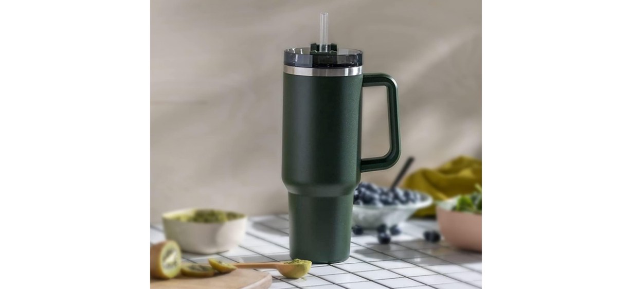 Beonsky Replacement Straw Compatible with Stanley Cup Tumbler