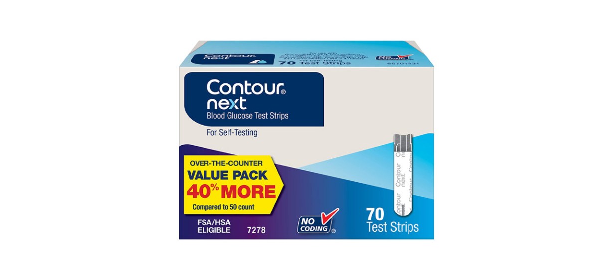 Best Contour Next Blood Glucose Test Strips