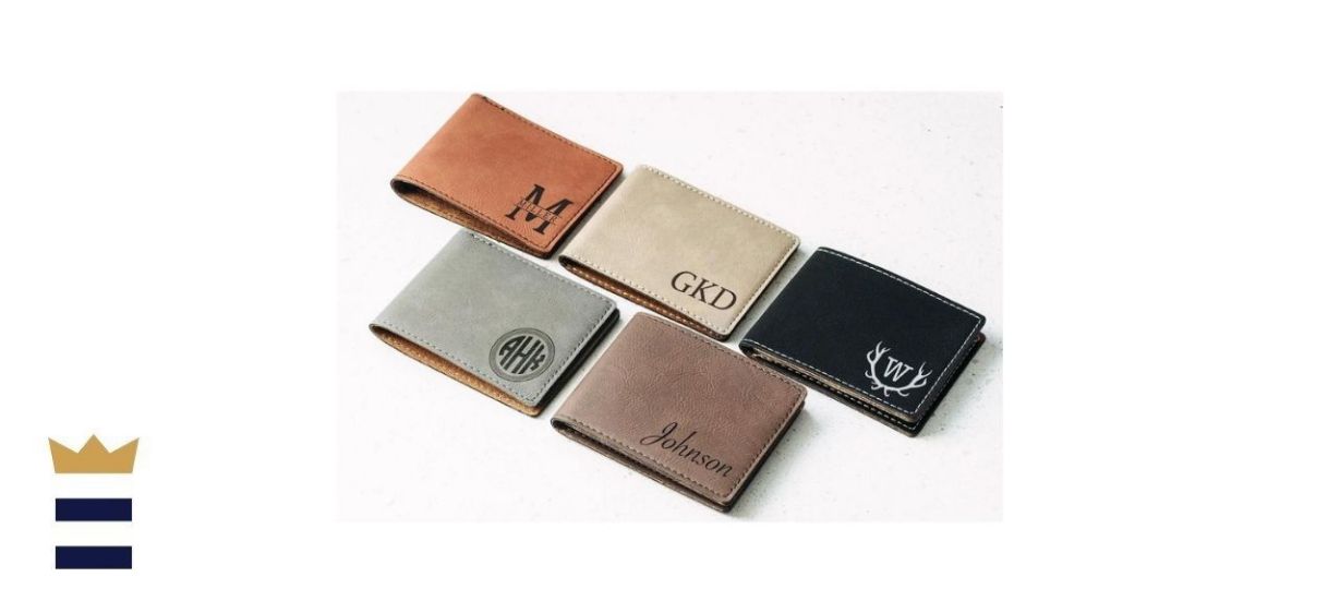 Golden Horn Wallet Handwriting Wallet