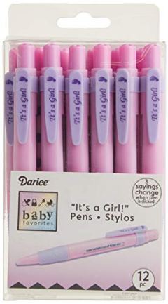 Darice It's A Boy, It's A Girl Message Pens