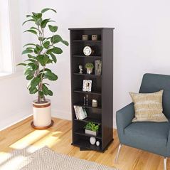 Prepac Two-Sided Spinning Tower Storage Cabinet