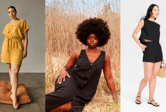 Linen is in this summer — and there’s a style that works for everyone