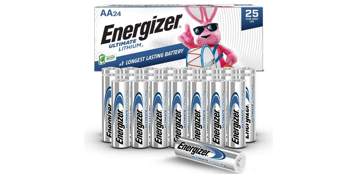 Energizer Ultimate Lithium AA Batteries Pack
