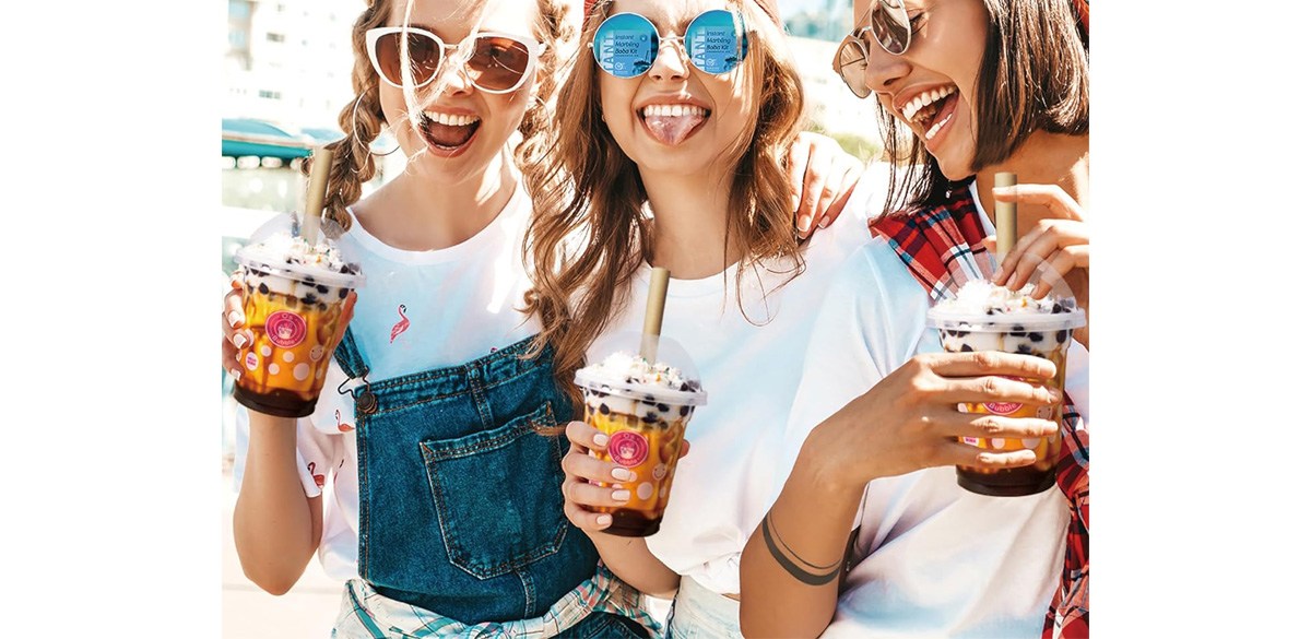 O’s Bubble Instant Marbling Boba Party Kit