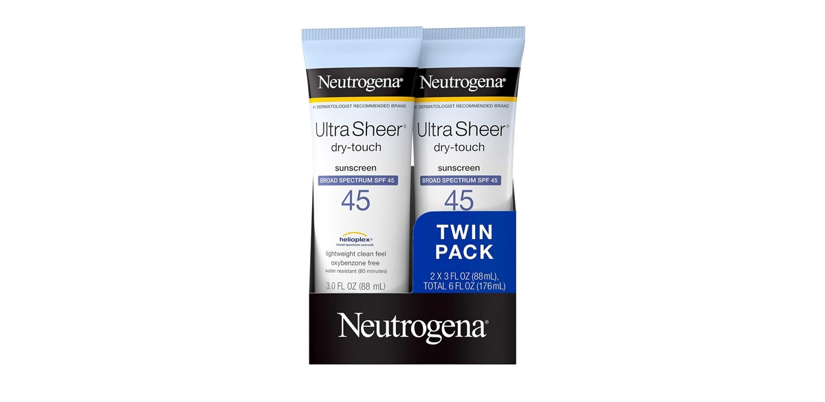 Neutrogena Ultra Sheer Dry-Touch Sunscreen Lotion (2-Pack)