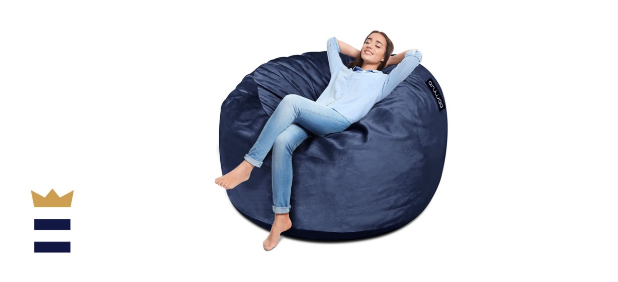 Anuwaa Memory Foam Bean Bag Chair