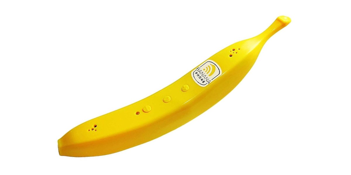 Banana Phone Bluetooth Handset for iPhone and Android Mobile Devices