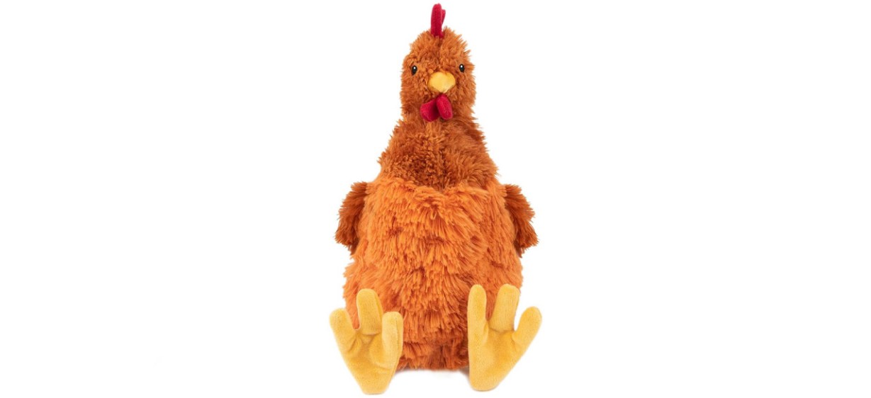 Best Pet Supplies Chicken Crinkle Plush Dog Toy