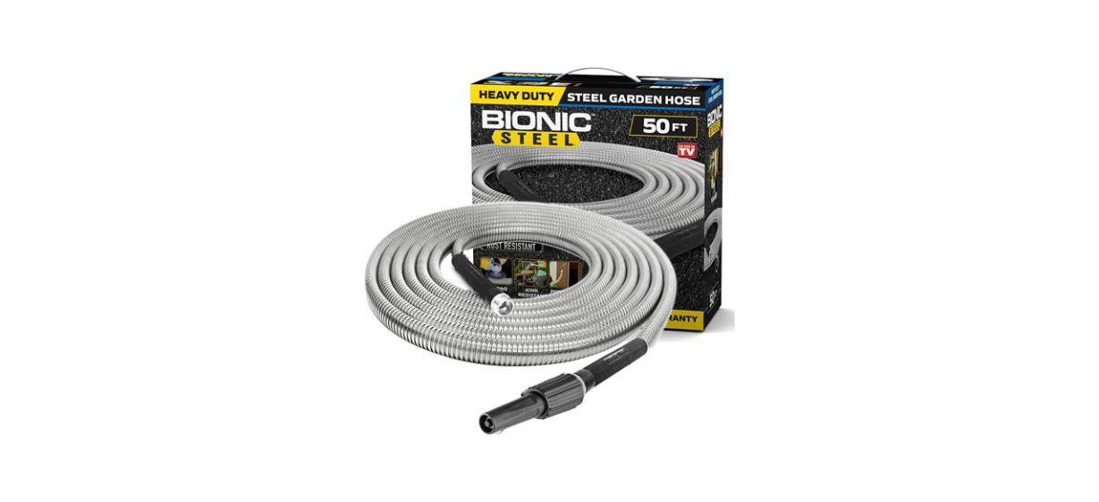 best Bionic Steel 50-Foot Stainless Steel Garden Hose