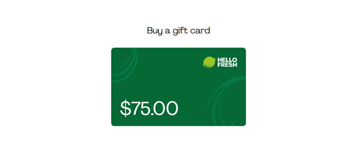 Best HelloFresh Meal Kit Gift Card Best HelloFresh Meal Kit Gift Card