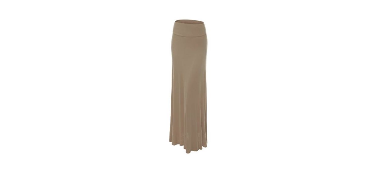 Best Lock and Love Women's Foldable Maxi Skirt