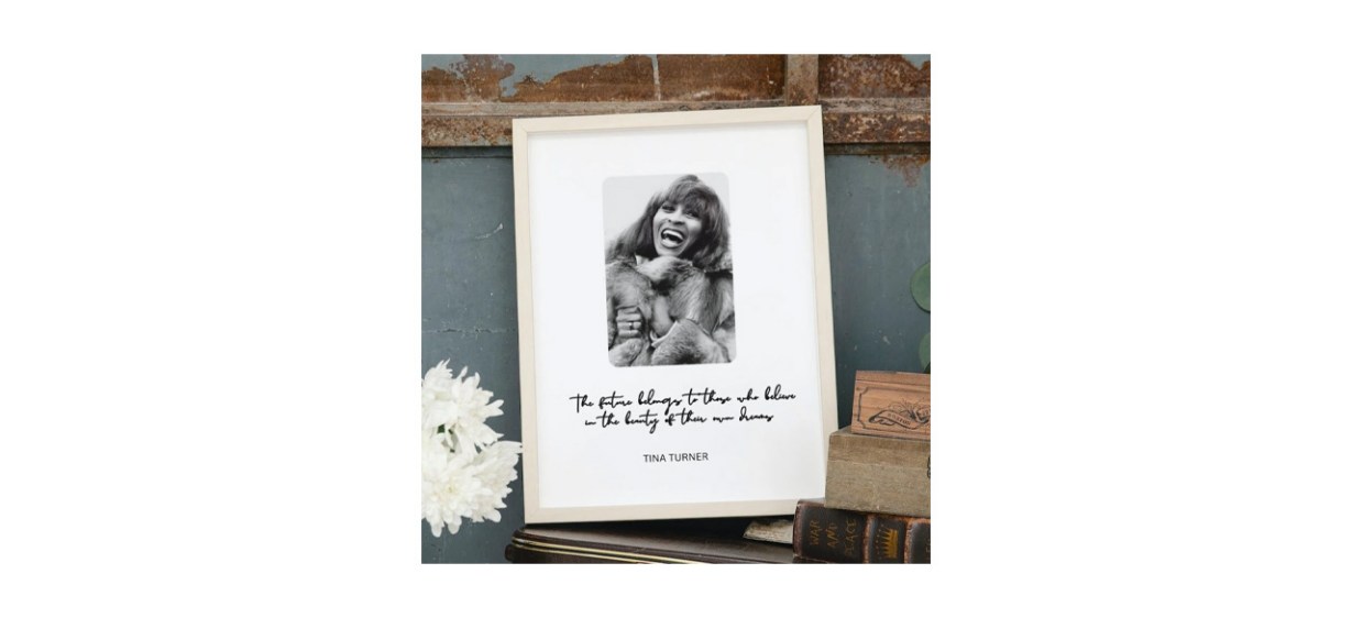 Tina Turner Memorial Print Keepsake Tina Turner Memorial Print Keepsake