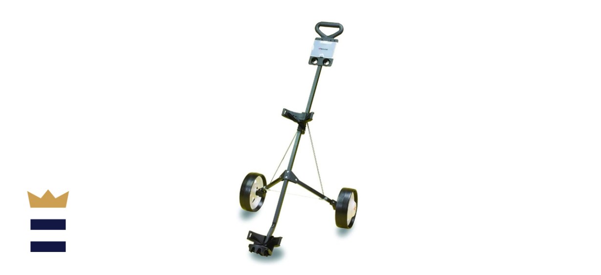 Jef World Of Golf Deluxe Steel Push Cart 