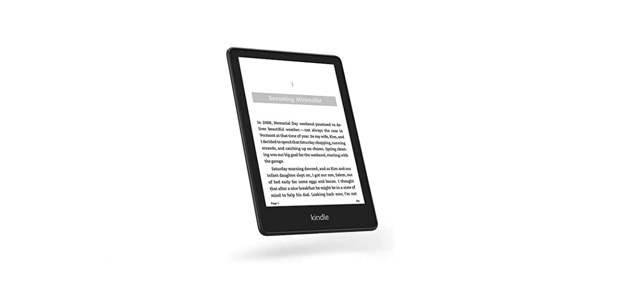 Kindle Paperwhite Signature Edition