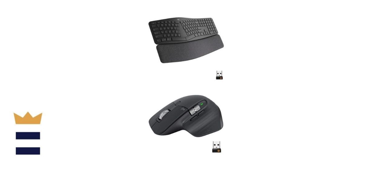 Logitech MX Master 3 Wireless Keyboard And Trackball Mouse 
