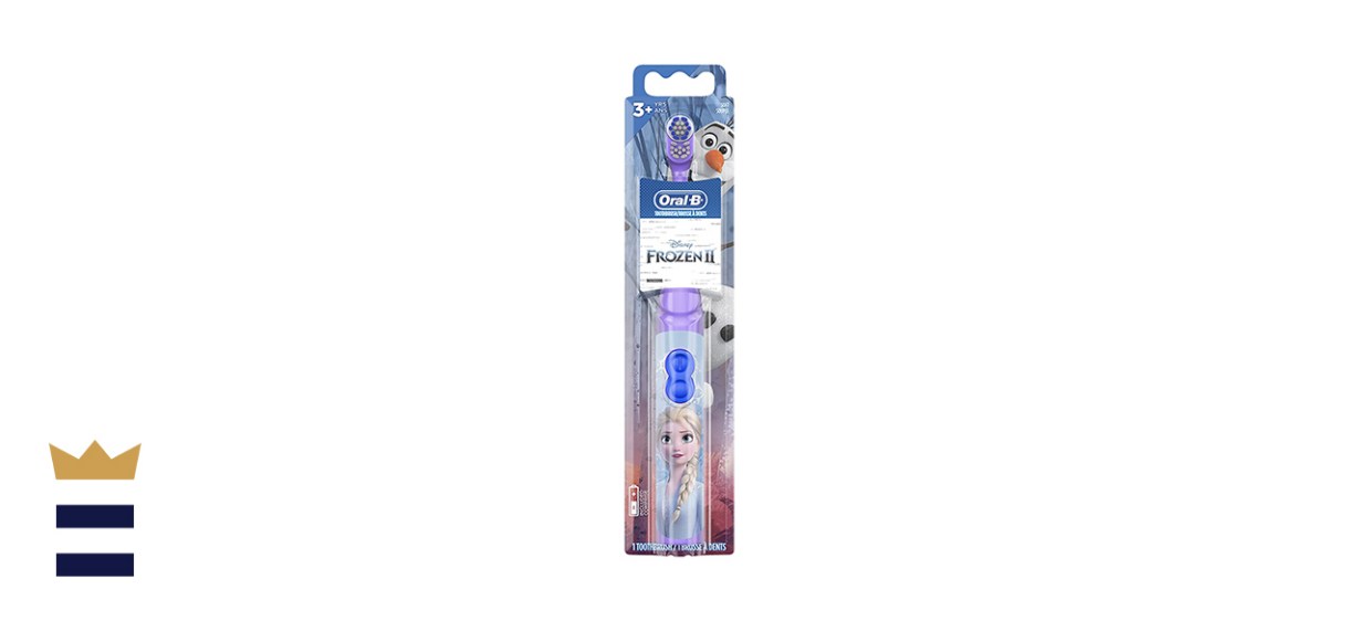 Oral-B Kids Battery Power Electric Toothbrush Featuring Disney's Frozen for Children and Toddlers age 3+