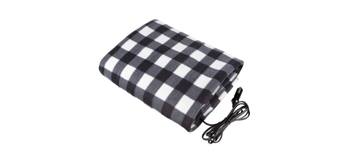 Stalwart 12V Heated Travel Blanket