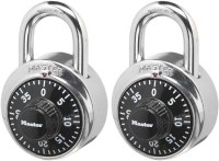 Master Lock 2 Pack Combination Padlock