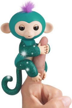 WowWee Fingerlings Glitter Monkey Quincy