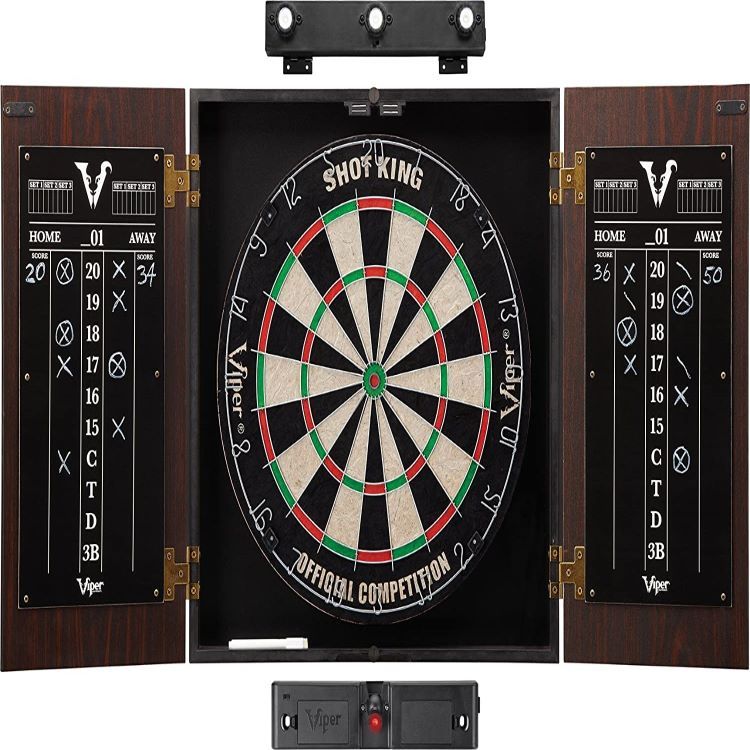 Viper Stadium Cabinet &amp; Shot King Bristle Dartboard