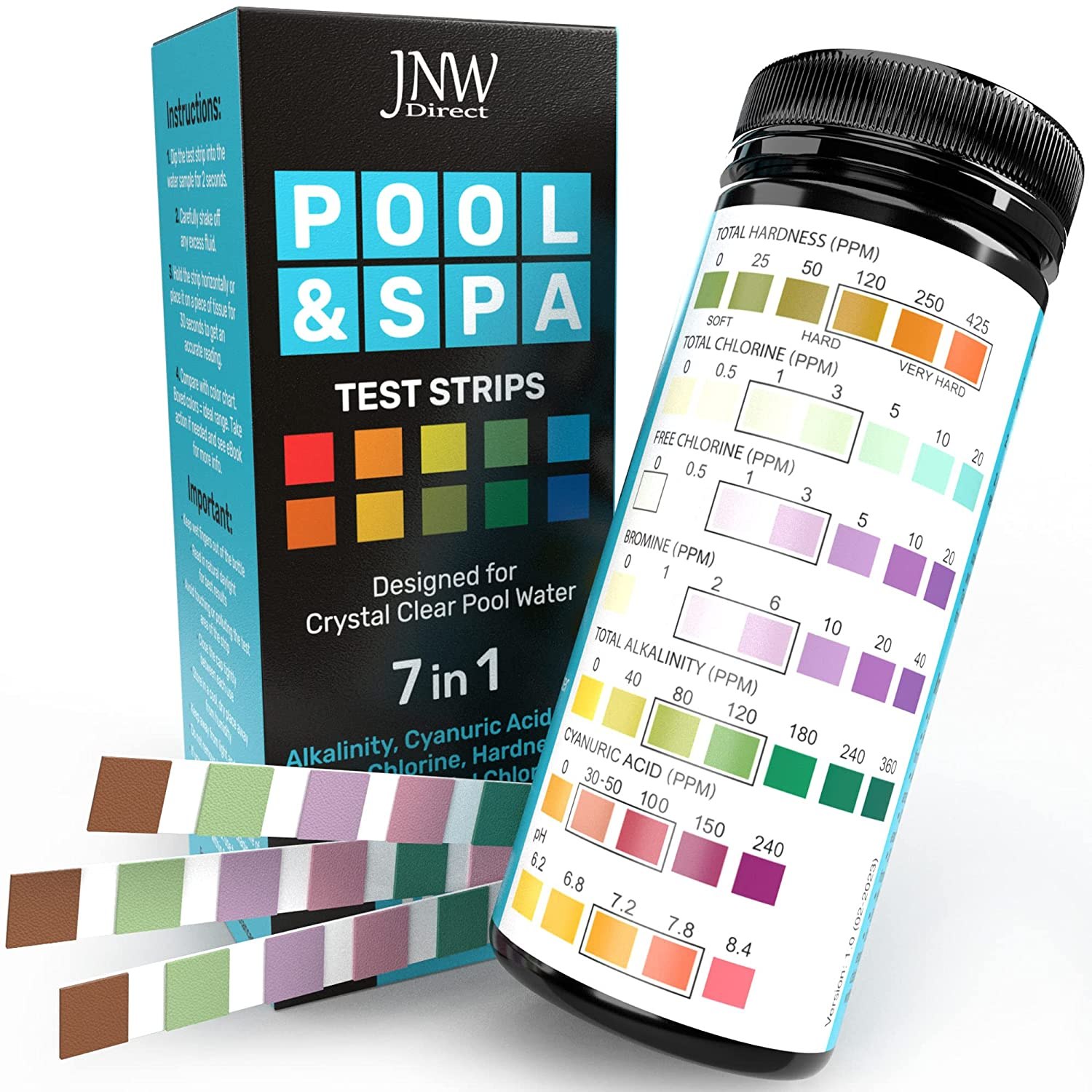 JNW Pool Test Strips