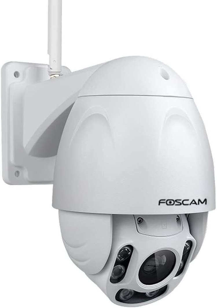 Foscam Outdoor PTZ (4x Optical Zoom) HD 1080P WiFi Security Camera