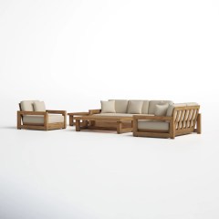 Joss & Main  Melrose Five-Piece Sofa Seating Group