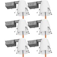 SUNCO 4-Inch LED Can Air LED Recessed Lighting, 6-Pack